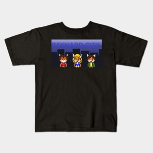 Reynard City pixel art (Animeartistmii) Kids T-Shirt